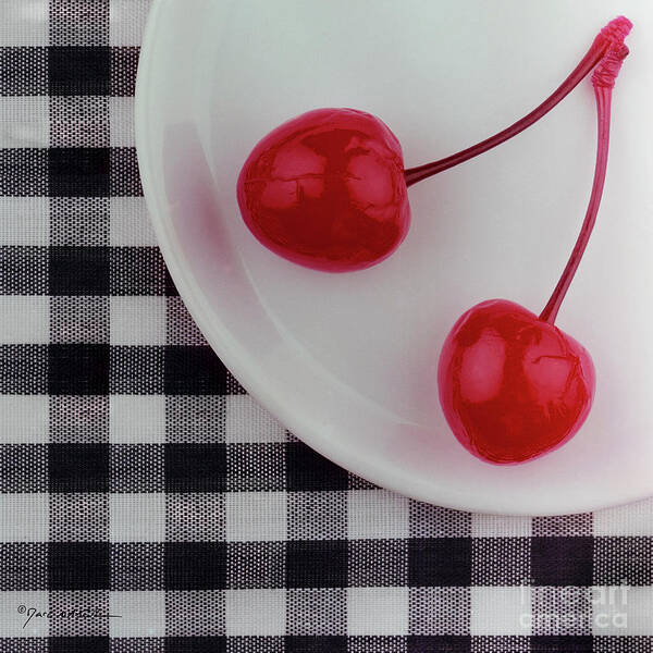 Cherries Art Print featuring the photograph Simply Cherries by Marc Nader