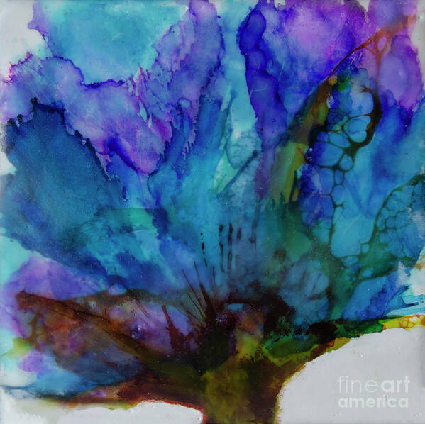 Dramatic Art Print featuring the painting Spring for Angela No. 2 by Anita Thomas