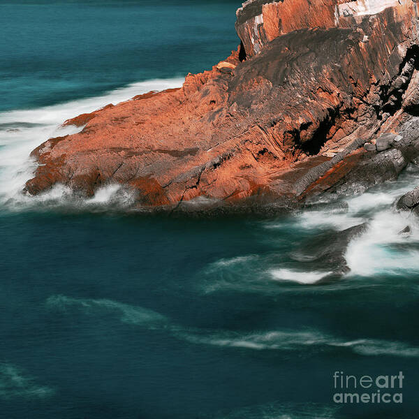Flow Art Print featuring the photograph Swirling Tide by Russell Brown