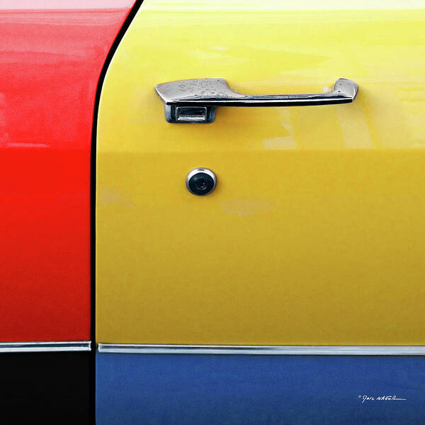 Insight Art Print featuring the photograph Tribute To Mondrian by Marc Nader
