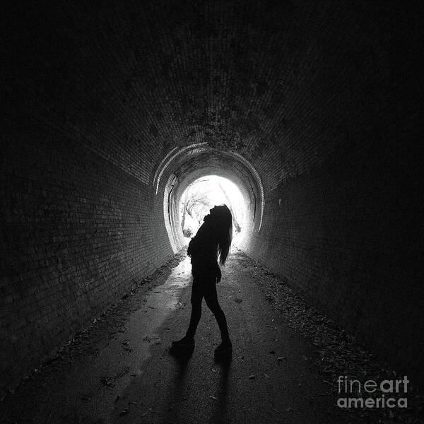 Tunnel Art Print featuring the photograph Tunnel by Russell Brown