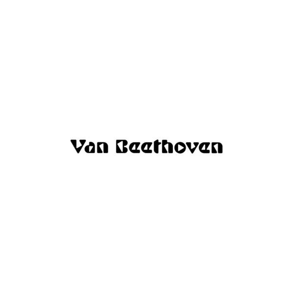 Van Beethoven Art Print featuring the digital art Van Beethoven by Tinto Designs