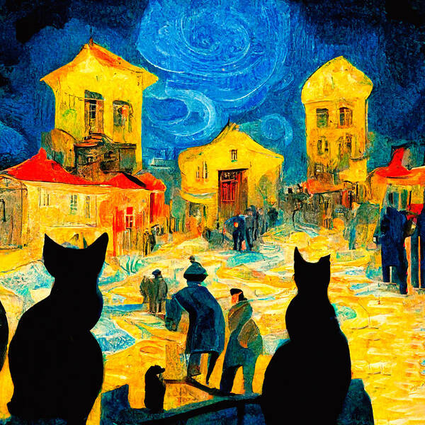 Vincent Van Gogh Art Print featuring the digital art Van Gogh #2 by Craig Boehman