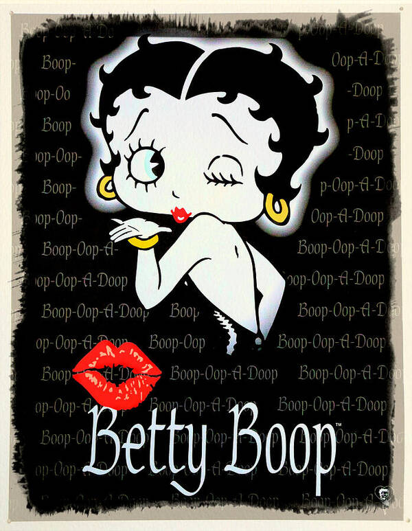Betty Boop Art Print by Donna Kennedy - Fine Art America