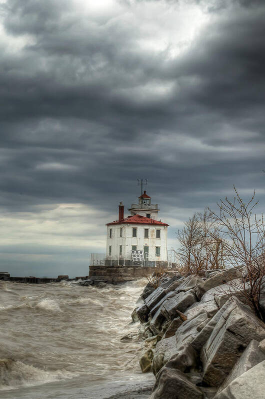 2x3 Art Print featuring the photograph Break in the Storm by At Lands End Photography