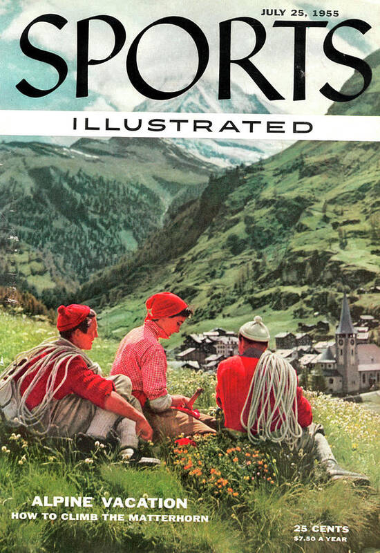 Magazine Cover Art Print featuring the photograph The Matterhorn Sports Illustrated Cover by Sports Illustrated