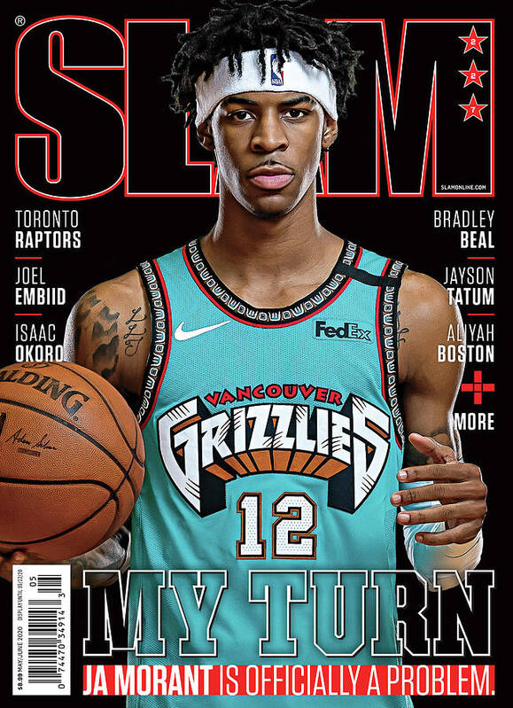 Ja Morant Slam Magazine Cover Hoodie