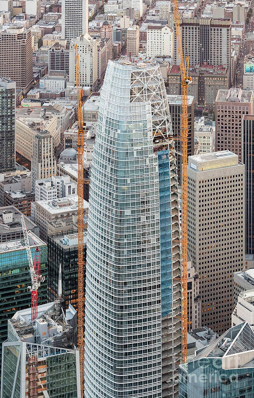 Salesforce Tower Art Print featuring the photograph Salesforce Tower in San Francisco by David Oppenheimer