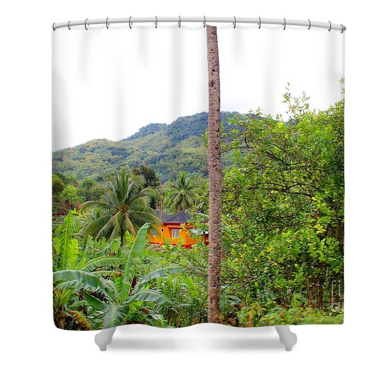 Jamaica Shower Curtain featuring the photograph Westmoreland Jamaica 18 by Debbie Levene