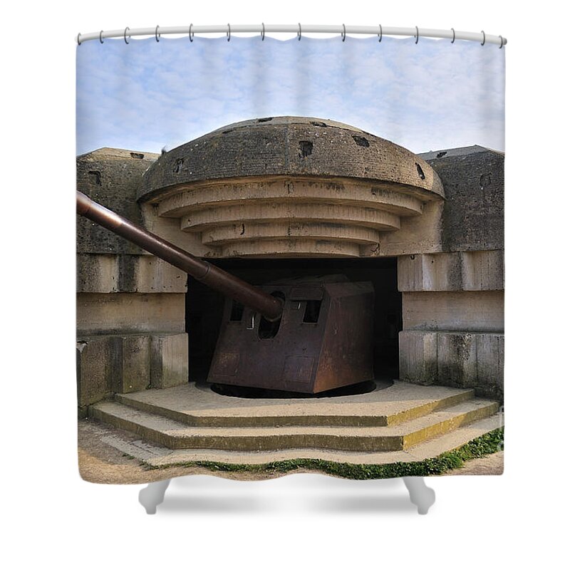 Cannon Shower Curtain featuring the photograph 080911p231 by Arterra Picture Library