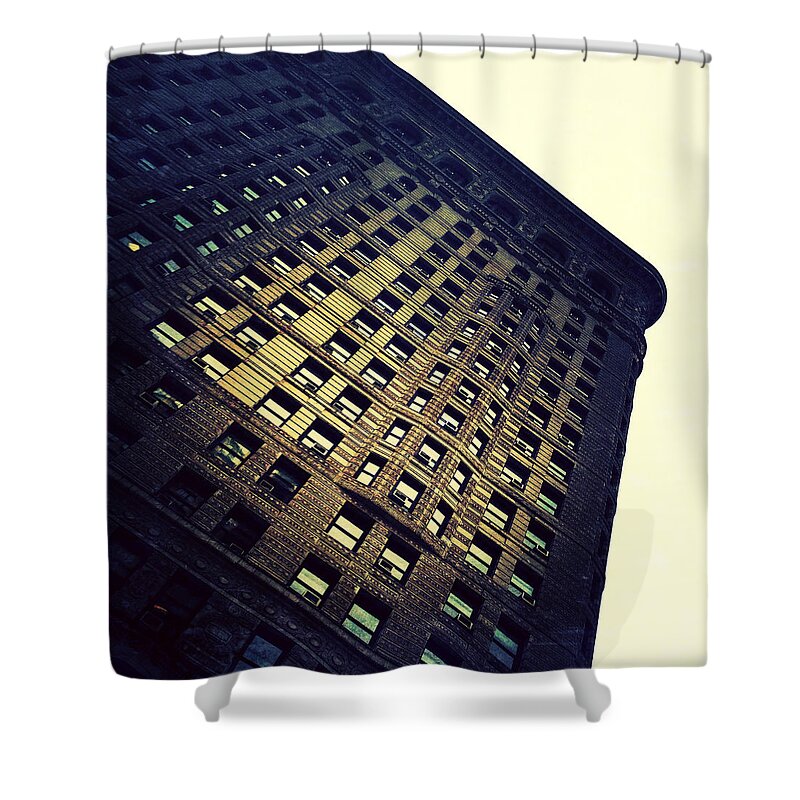 Flatiron Shower Curtain featuring the photograph Architectural Angle #2 by Natasha Marco