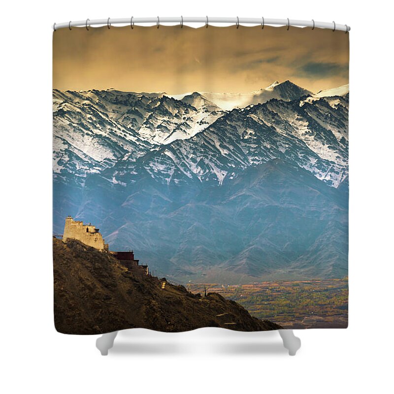 Scenics Shower Curtain featuring the photograph Beautiful Landscape In Norther Part Of #1 by Primeimages
