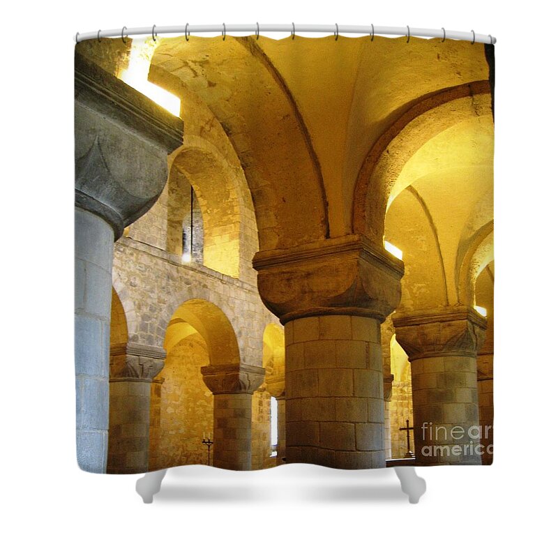 St. John's Chapel Shower Curtain featuring the photograph Chapel by Denise Railey