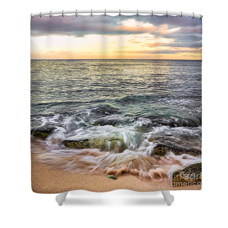 Surf Shower Curtain featuring the photograph Coastal Light #1 by Anthony Michael Bonafede