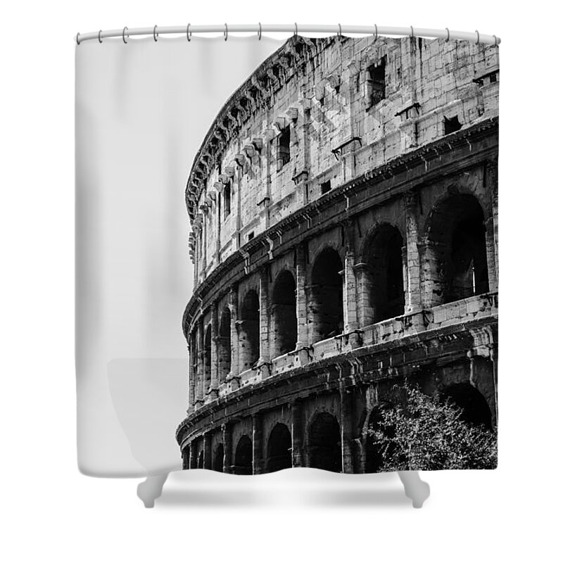 Colosseum Shower Curtain featuring the photograph Colosseum - Rome Italy by AM FineArtPrints