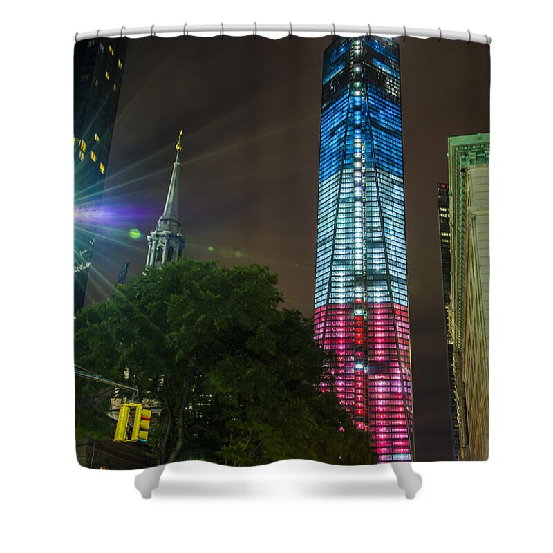 Nuview Gallery Shower Curtain featuring the photograph Dressed for the 4th of July #1 by Theodore Jones