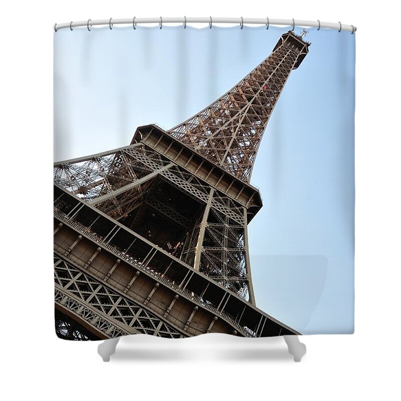 Eiffel Tower Shower Curtain featuring the photograph Eiffel Tower #2 by Joe Ng