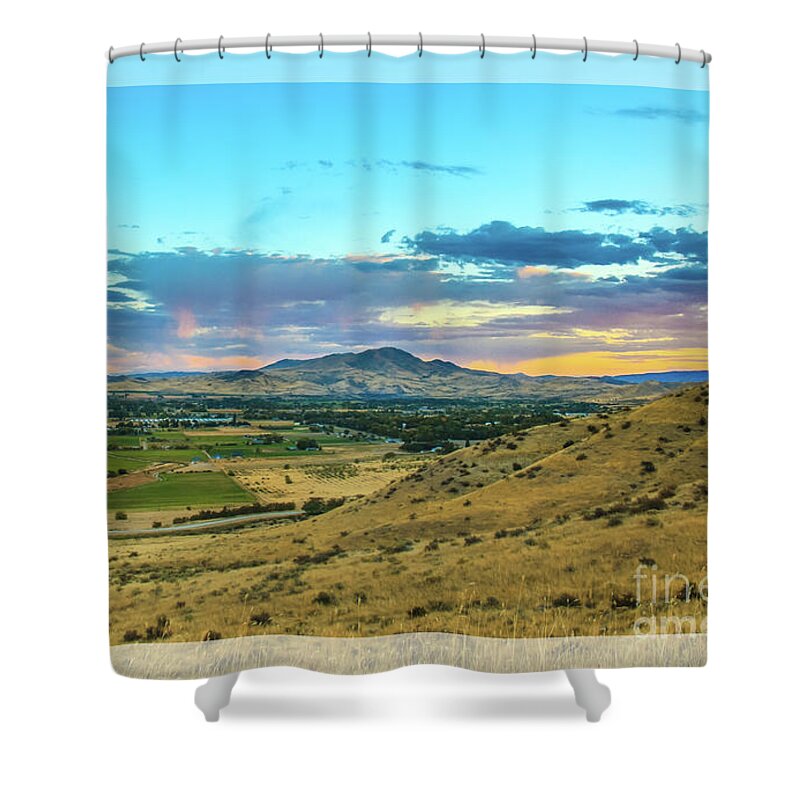 Gem County Shower Curtain featuring the photograph Emmett Valley #2 by Robert Bales