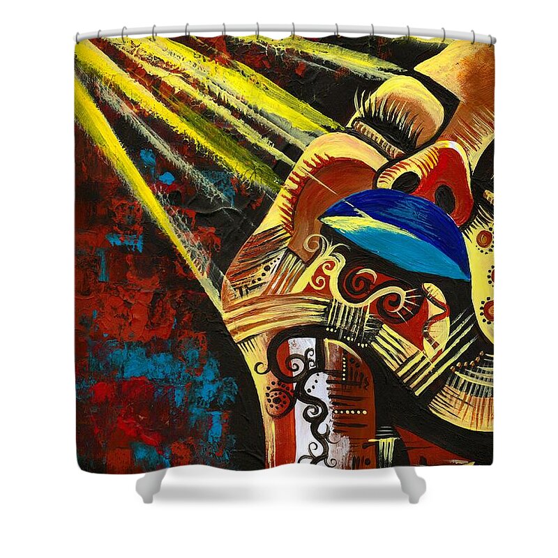 Artbyria Shower Curtain featuring the photograph Feeling Good by Artist RiA