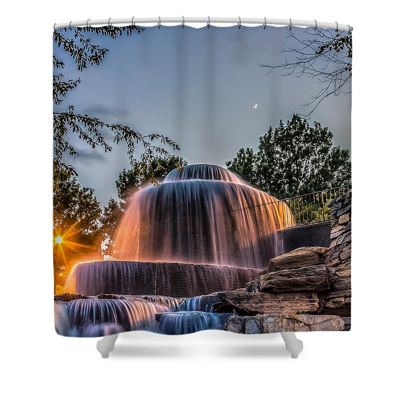 Columbia Shower Curtain featuring the photograph Finlay Park by Traveler's Pics