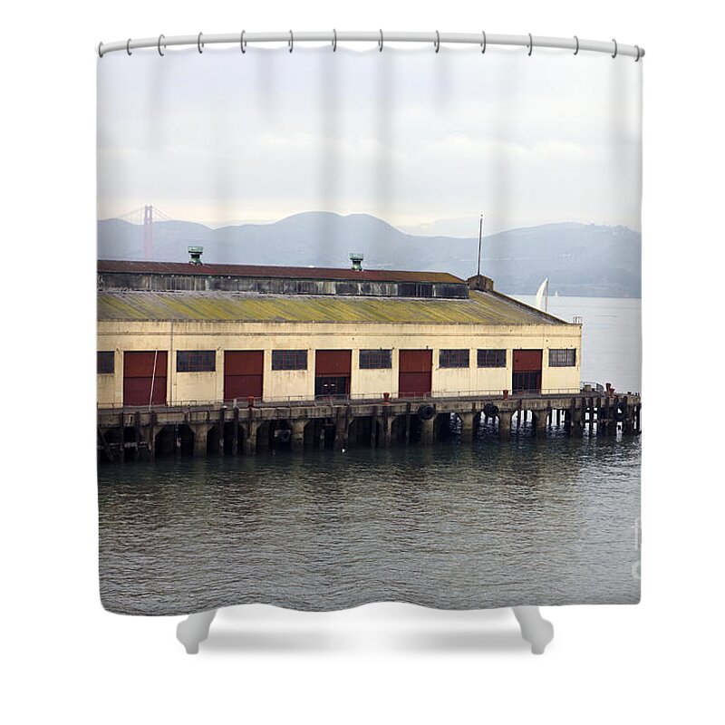  Shower Curtain featuring the photograph Fort Mason San Francisco #1 by Jason O Watson