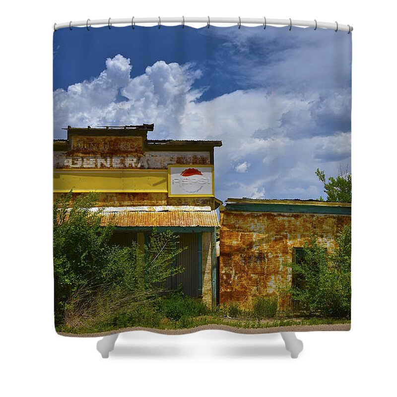 General Shower Curtain featuring the photograph General #1 by Skip Hunt