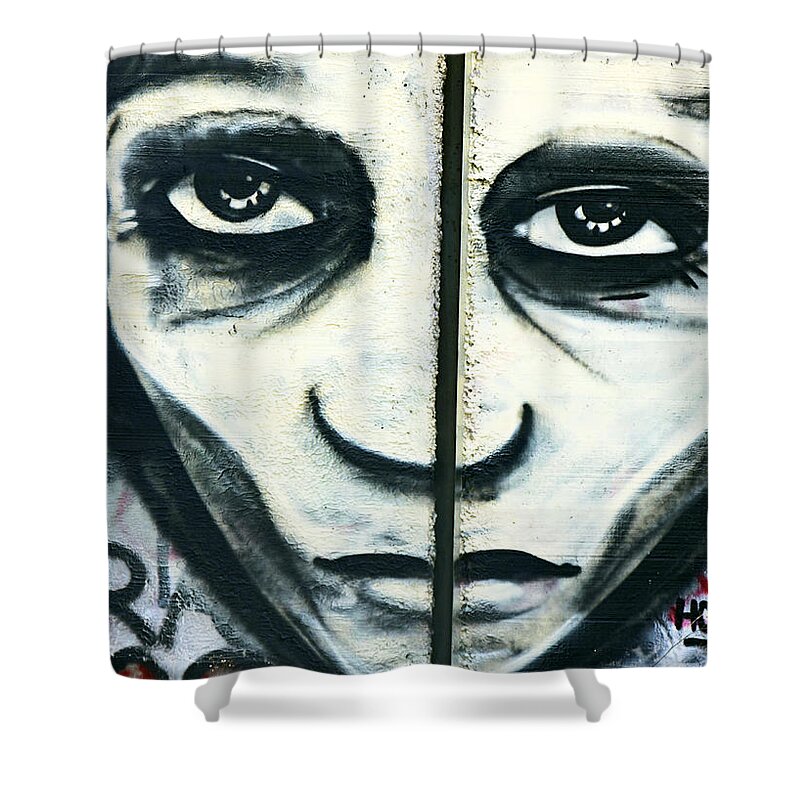 Face Shower Curtain featuring the photograph Hope #2 by Munir Alawi