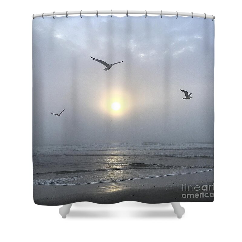 Sunrise Shower Curtain featuring the photograph Moment of Grace #2 by LeeAnn Kendall