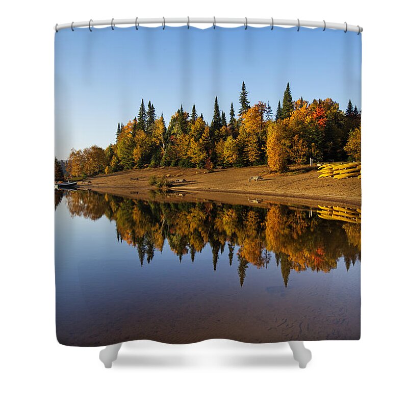Laurentian Shower Curtain featuring the photograph Mont-Tremblant National Park #2 by Mircea Costina Photography