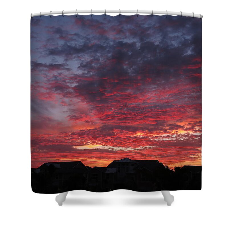 Sailors Shower Curtain featuring the photograph Sailor's Delight Sky by Jean Macaluso