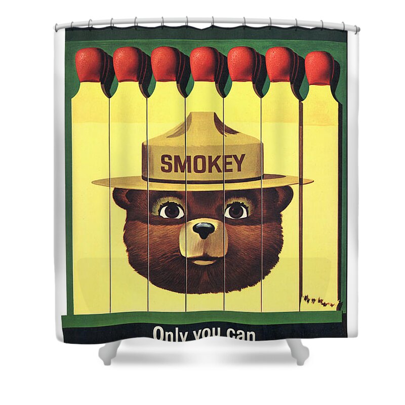 Vector Shower Curtain featuring the digital art Smokey by Gary Grayson