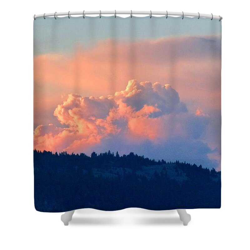 Soothing Sunset Shower Curtain featuring the photograph Soothing Sunset #2 by Will Borden