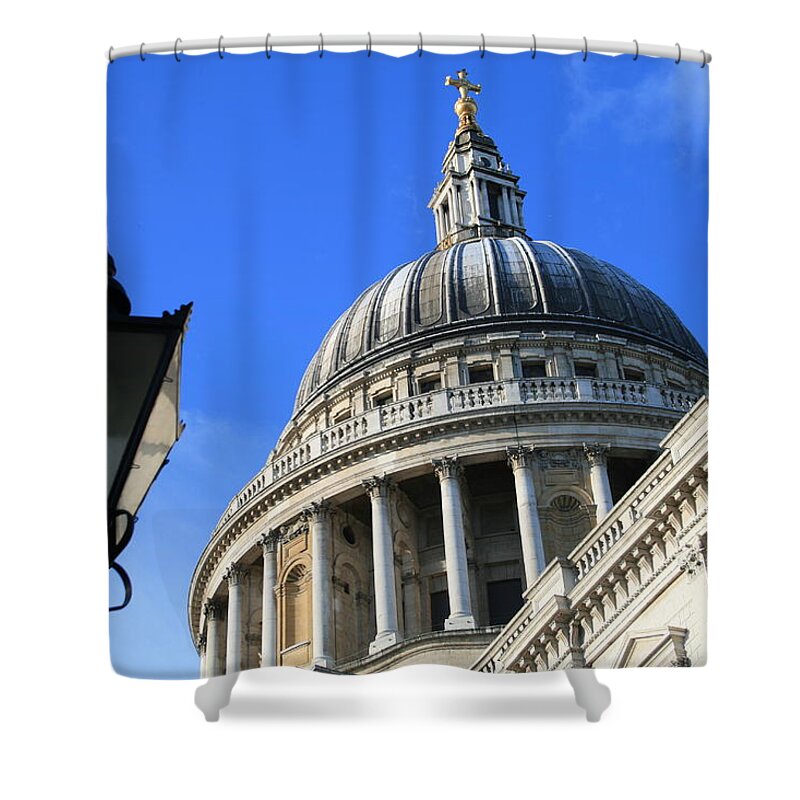St Paul's Cathedral Shower Curtain featuring the photograph St Pauls Cathedral #1 by Sue Leonard