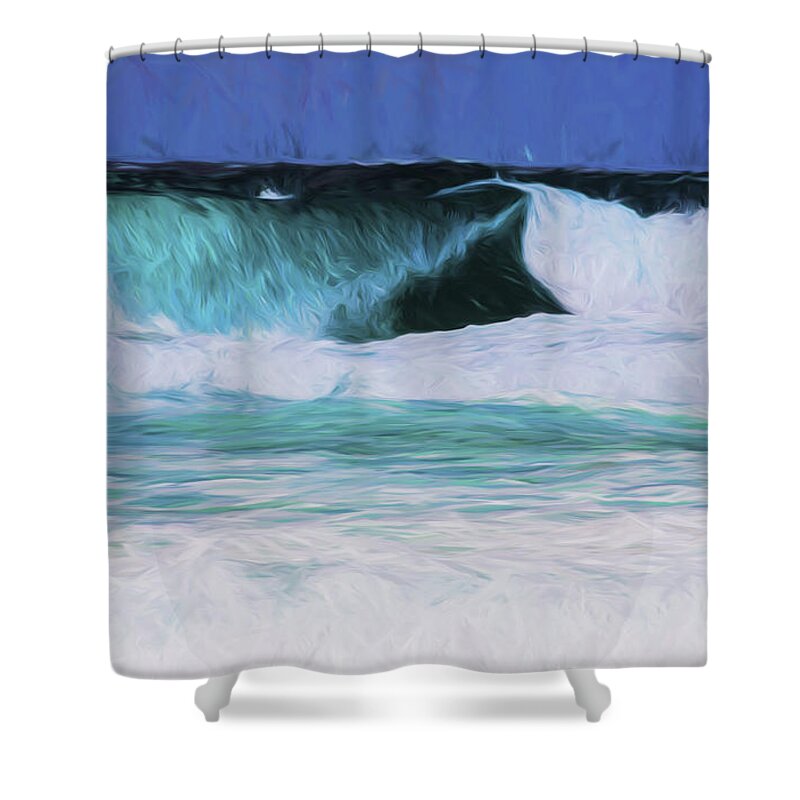Surf Shower Curtain featuring the photograph Surfs up by Sheila Smart Fine Art Photography