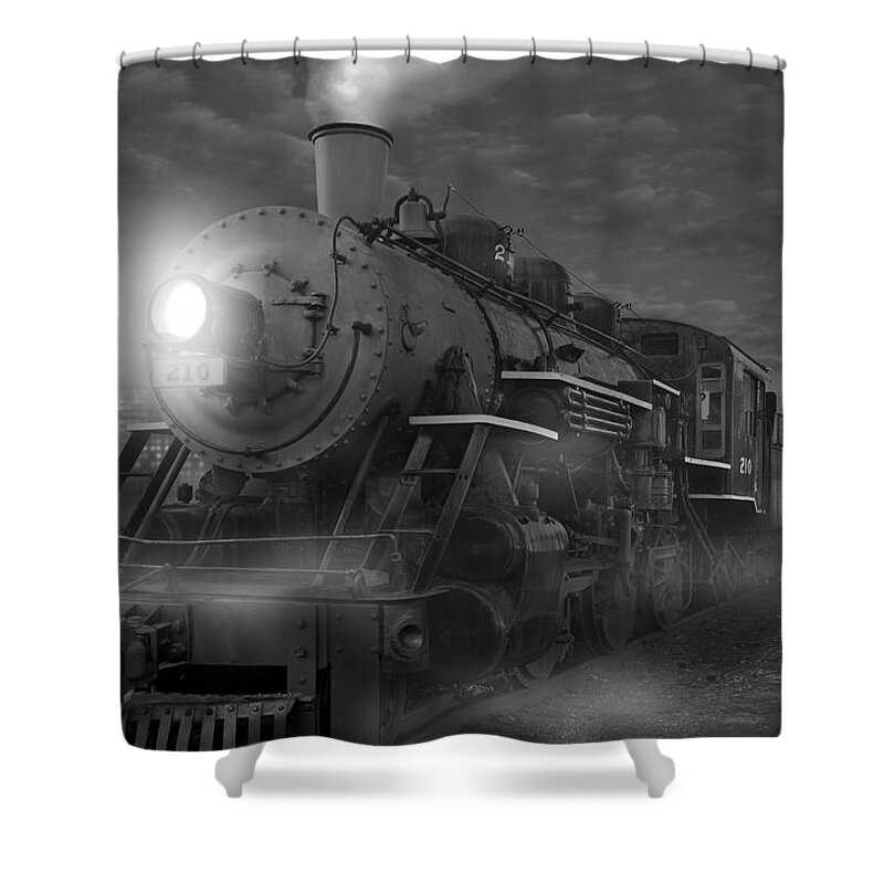Transportation Shower Curtain featuring the photograph The Yard II by Mike McGlothlen