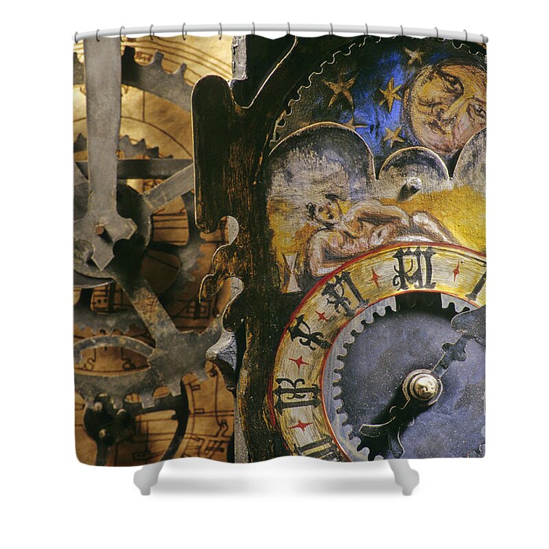 Time Shower Curtain featuring the photograph Time #1 by Bernard Jaubert