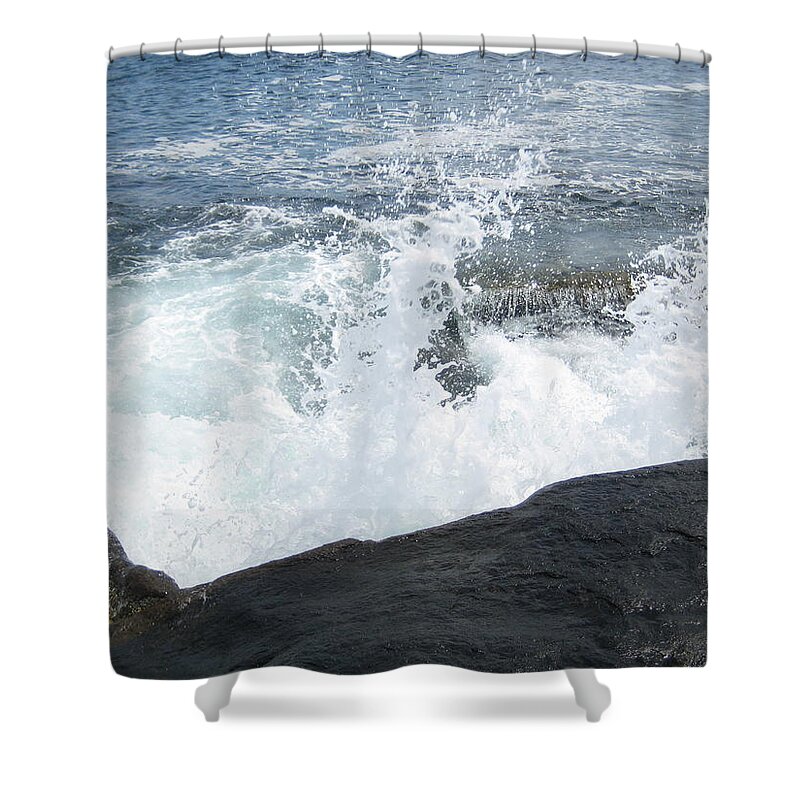 Water Shower Curtain featuring the photograph Waterworks #1 by Melissa McCrann