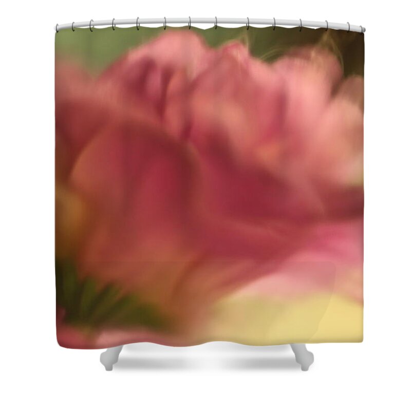 Macro Shower Curtain featuring the photograph Wistful #1 by Carolyn Jacob