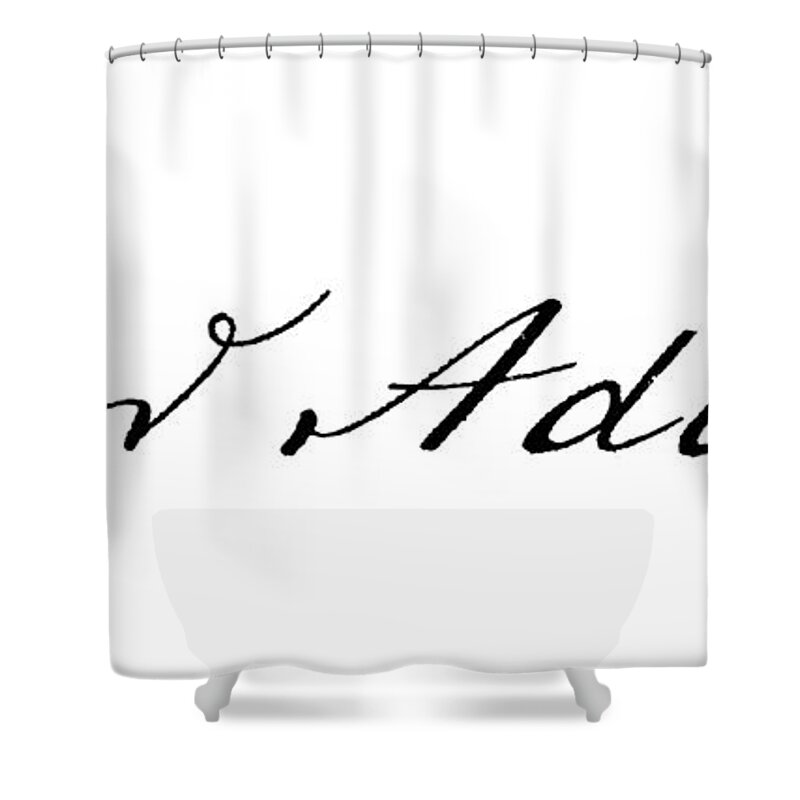 18th Century Shower Curtain featuring the photograph Samuel Adams (1722-1803) #10 by Granger