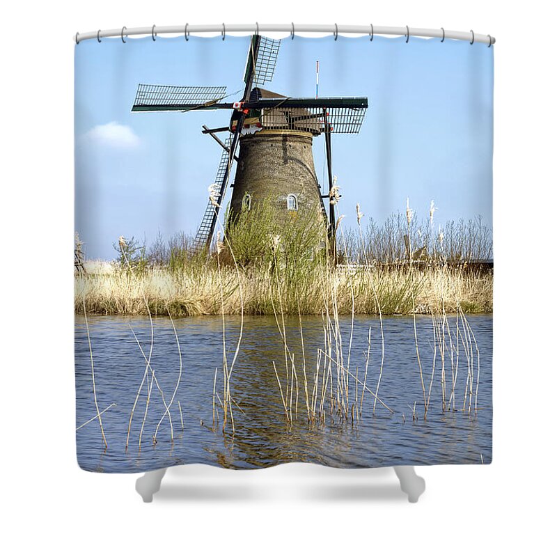 Kinderdijk Shower Curtain featuring the photograph Kinderdijk #11 by Joana Kruse