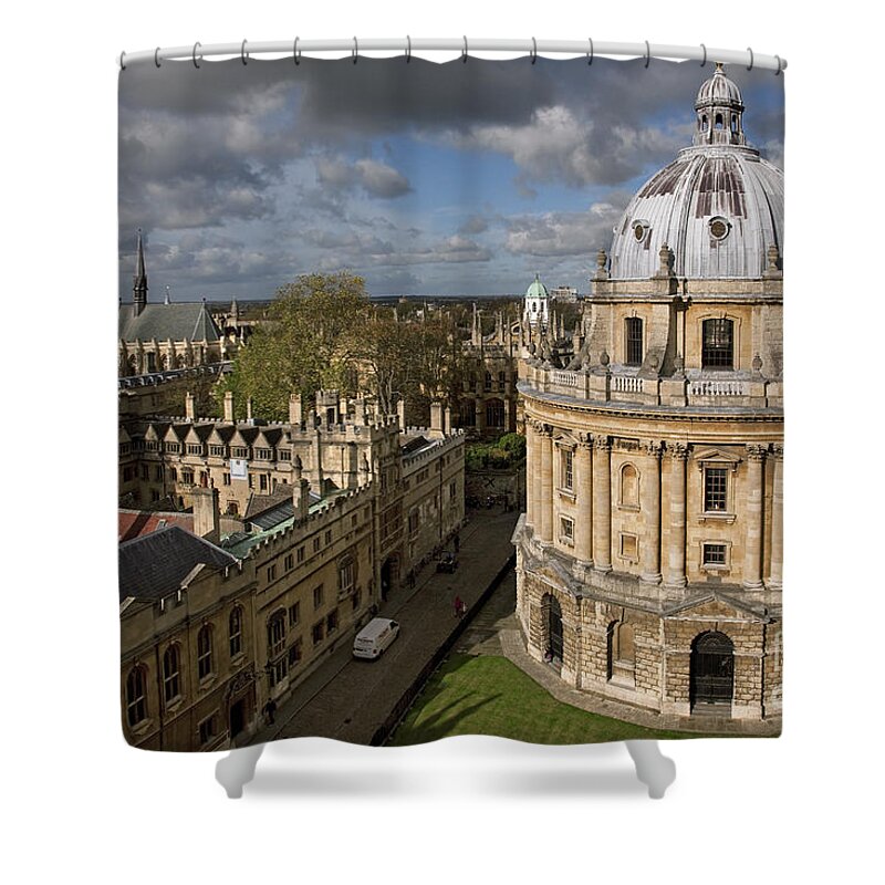 Oxford Shower Curtain featuring the photograph 110307p138 by Arterra Picture Library