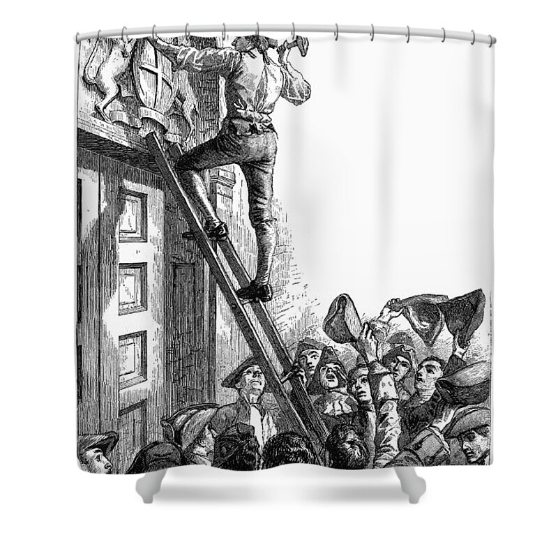 1776 Shower Curtain featuring the photograph Declaration Of Independence #12 by Granger