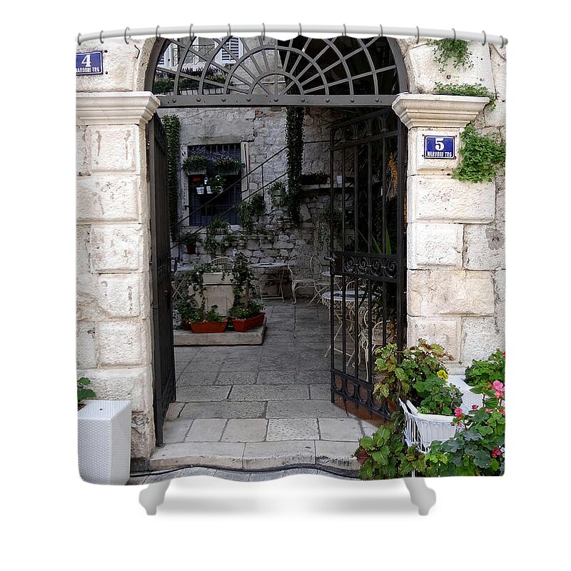  Split Croatia Shower Curtain featuring the photograph Views Of Split Croatia #19 by Rick Rosenshein