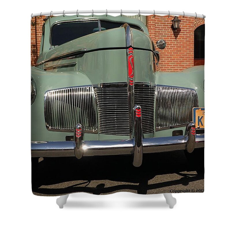 Cars Shower Curtain featuring the photograph 1940 Studebaker by Karl Rose