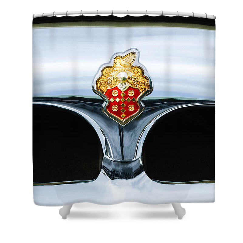Packard Emblem Shower Curtains