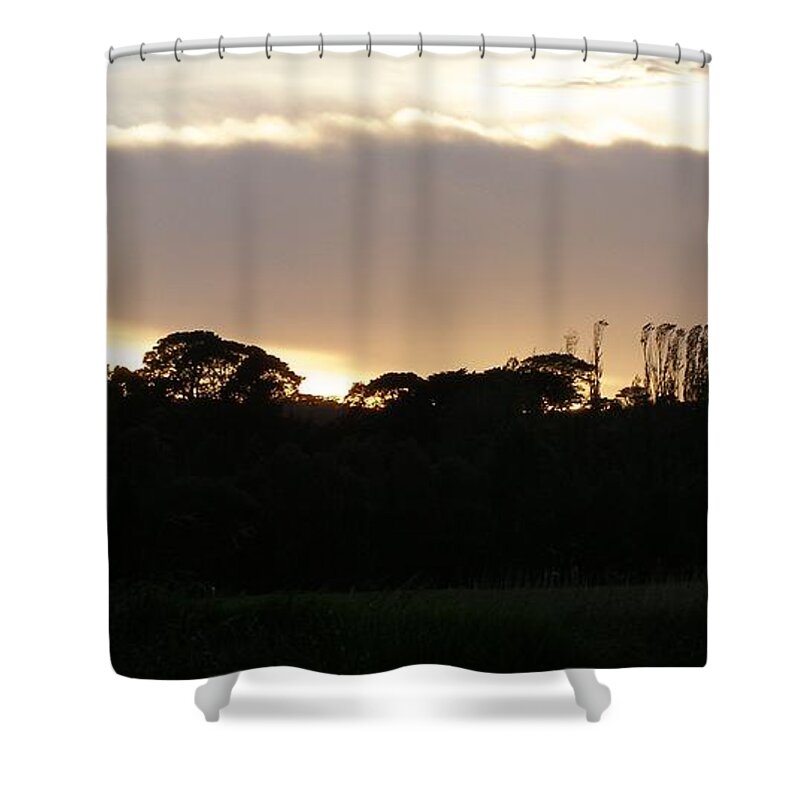 Sunrise Shower Curtain featuring the photograph Australian Sunrise #2 by Bev Conover