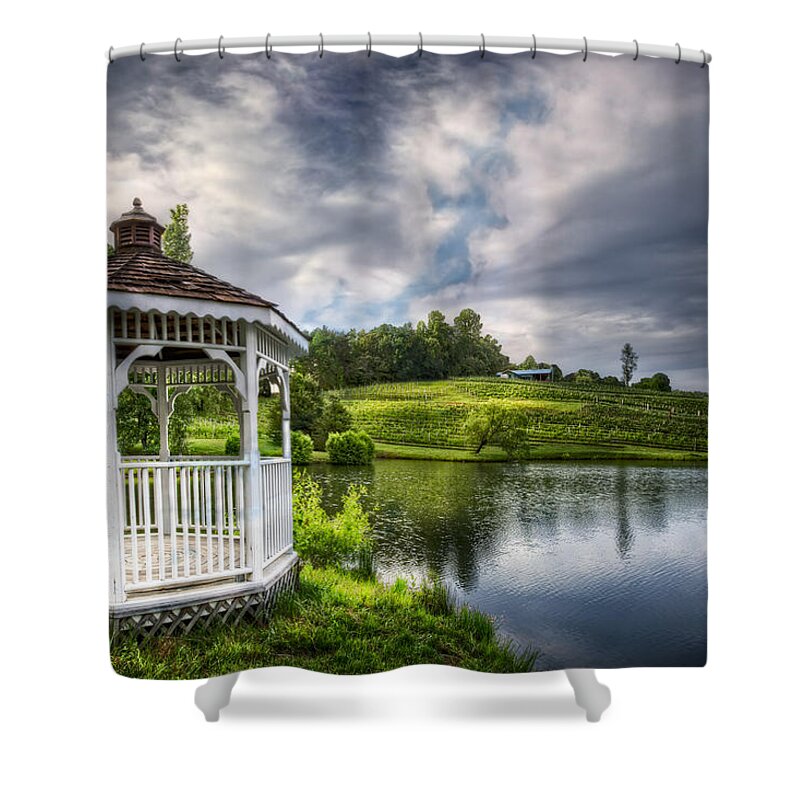 Appalachia Shower Curtain featuring the photograph Dreaming #2 by Debra and Dave Vanderlaan