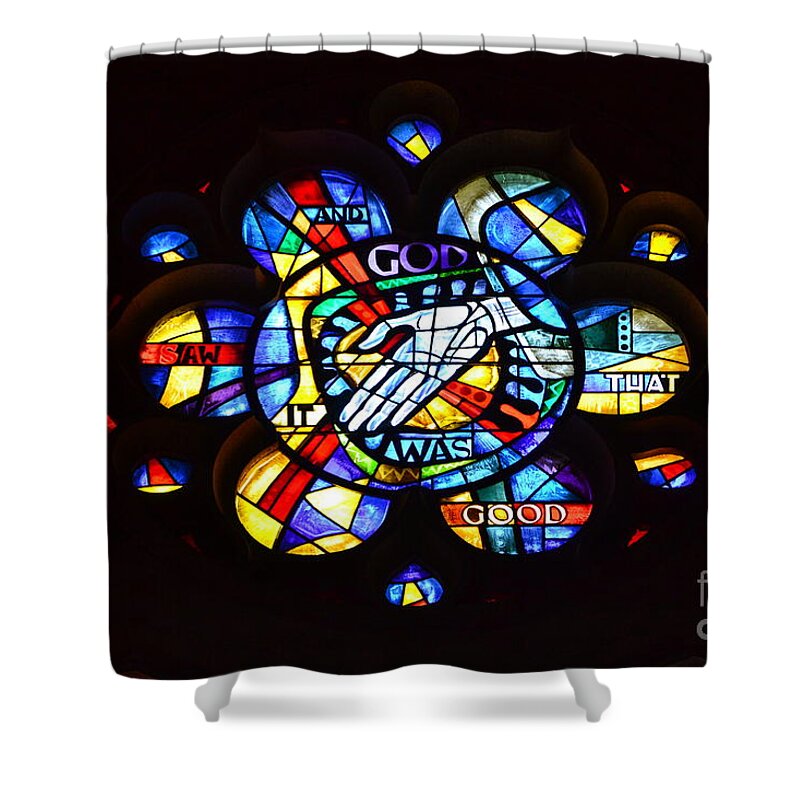 Grace Cathedral Shower Curtain featuring the photograph Grace Cathedral #2 by Dean Ferreira