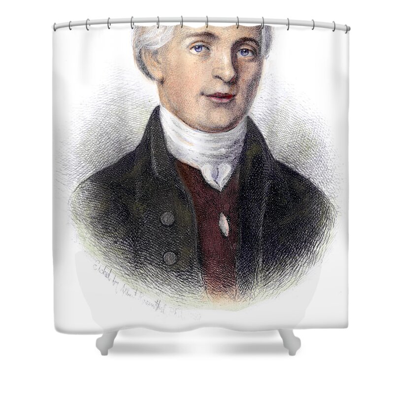 1888 Shower Curtain featuring the photograph JAMES McHENRY (1753-1816) #2 by Granger