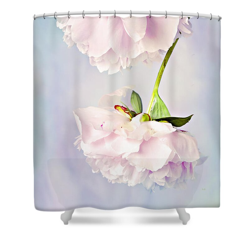 Peonies Shower Curtain featuring the photograph Pastel Peonies by Theresa Tahara